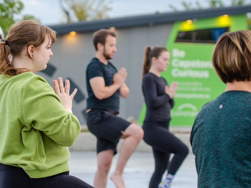 Yoga in the Square 