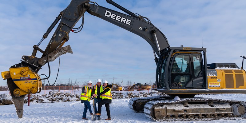 Project ground-breaking brings confidence to downtown Red Deer and anchors community vision